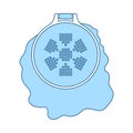 Sewing Hoop Icon Royalty Free Stock Photo