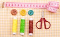 Sewing kit Royalty Free Stock Photo
