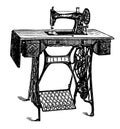 Sewing machine | Antique Design Illustrations
