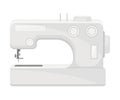 Sewing Machine as Tailoring Equipment for Atelier Vector Illustration Royalty Free Stock Photo