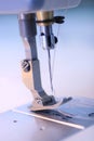 Sewing machine foot Royalty Free Stock Photo