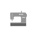 Sewing machine icon isolated on white background Royalty Free Stock Photo