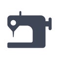 Sewing machine icon. vector graphics