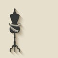 Sewing mannequin background