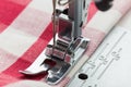 Sewing process Royalty Free Stock Photo