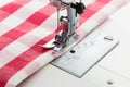 Sewing process Royalty Free Stock Photo