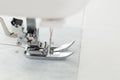 Sewing process Royalty Free Stock Photo