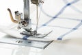 Sewing process Royalty Free Stock Photo