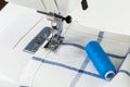 Sewing process Royalty Free Stock Photo