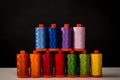 Sewing Quilting Thread, Rainbow colors.