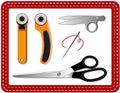 Sewing and Quilting Tools, Stiched Frame