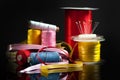 Sewing stuff Royalty Free Stock Photo