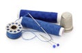 Sewing stuff Royalty Free Stock Photo