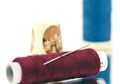 Sewing stuff Royalty Free Stock Photo