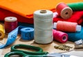 Sewing thread Royalty Free Stock Photo
