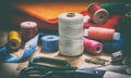 Sewing thread Royalty Free Stock Photo