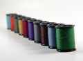 Sewing Thread Spools Royalty Free Stock Photo