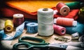Sewing thread Royalty Free Stock Photo