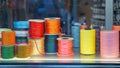 Sewing threads Royalty Free Stock Photo