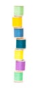 Sewing threads haphazardly stacked Royalty Free Stock Photo