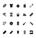 Sewing Vector Icons 5 Royalty Free Stock Photo