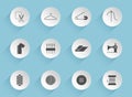 sewing vector icons Royalty Free Stock Photo