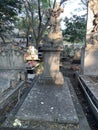 The Sewri Christian Cemetery in Sewri, Mumbai, India