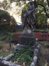 The Sewri Christian Cemetery in Sewri, Mumbai, India