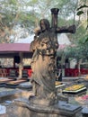 The Sewri Christian Cemetery in Sewri, Mumbai, India