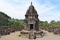 Sewu Temple is the second largest Buddhist temple complex in Java