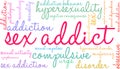 Sex Addict Word Cloud