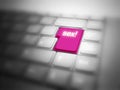 SEX button highlighted on keyboard Royalty Free Stock Photo
