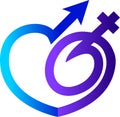 Sex contraception tablet symbol