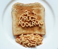 Sex drugs rock roll toast Royalty Free Stock Photo