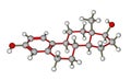 Sex hormone estradiol Royalty Free Stock Photo