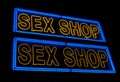 Sex shop sign Royalty Free Stock Photo