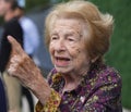 Sex therapist, media personality, and author Dr. Ruth Westheimer on the blue carpet before 2023 US Open opening night ceremony Royalty Free Stock Photo