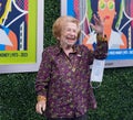 Sex therapist, media personality, and author Dr. Ruth Westheimer on the blue carpet before 2023 US Open opening night ceremony Royalty Free Stock Photo