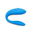 Sex toy for adult, blue toy for clitoris stimulation.