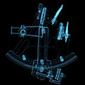 Sextant Royalty Free Stock Photo