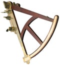 Sextant cutout Royalty Free Stock Photo