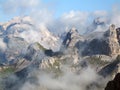 Sexten Dolomites; Altensteiner Valley Royalty Free Stock Photo