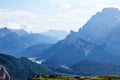 Sexten Dolomites mountains Royalty Free Stock Photo