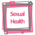 Sexual Health Pink Grey Frame