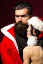 christmas couple Royalty Free Stock Photo