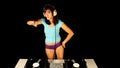 female DJ