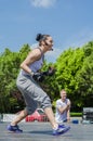 fitness girl Royalty Free Stock Photo