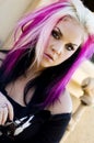 Girl Punk Fashion Model Royalty Free Stock Photo