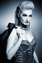 gothic woman Royalty Free Stock Photo