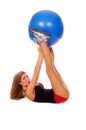 Medicine Ball Workout Royalty Free Stock Photo